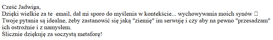 Opinie o newsletterze